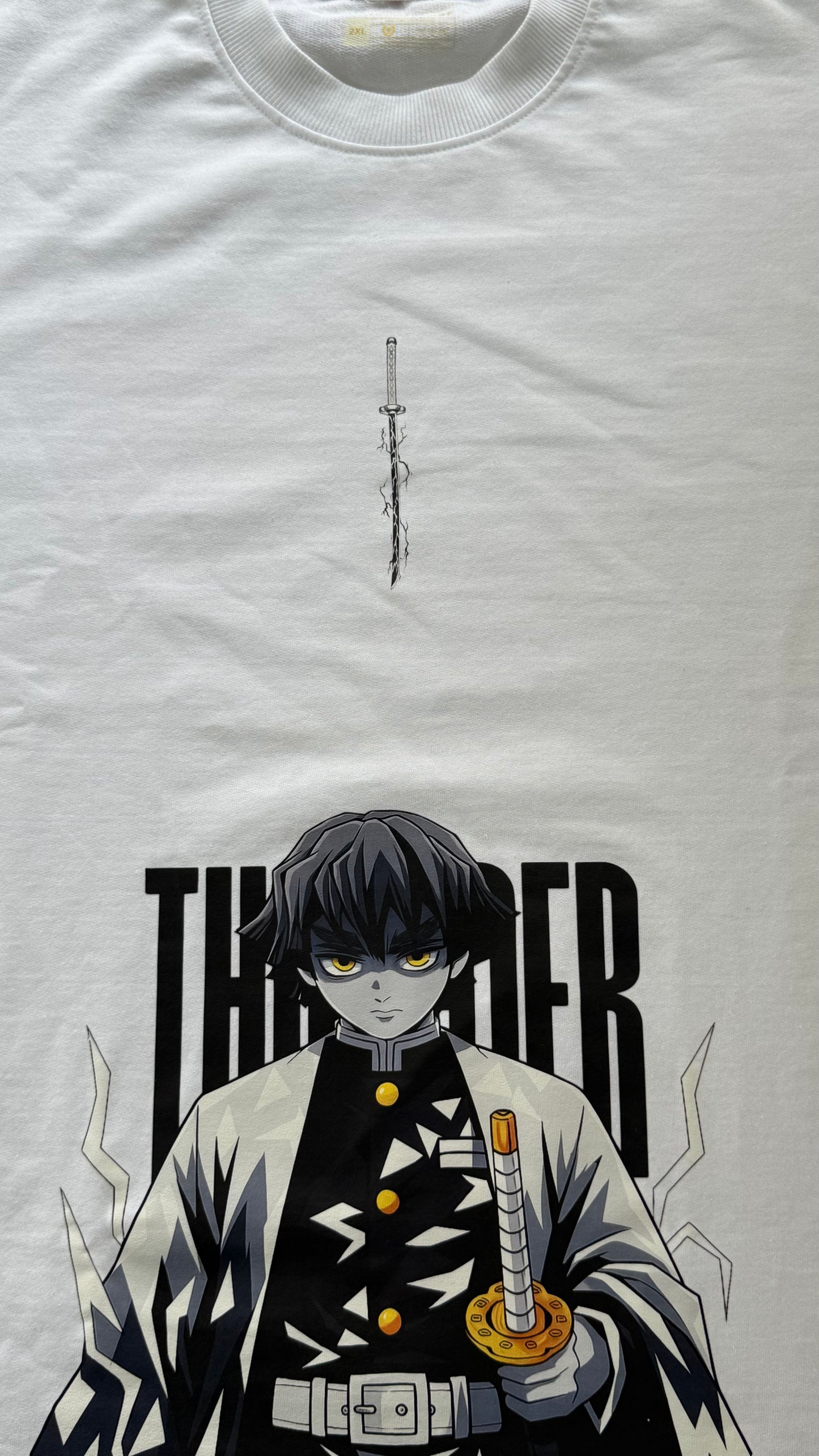 Oversized Zenitsu T-Shirt | Comfortable & Stylish