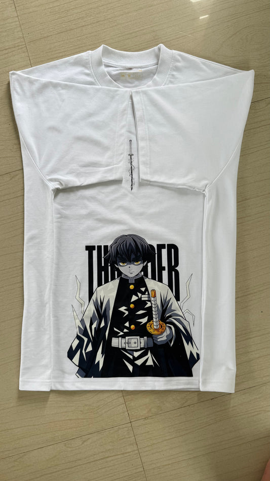 Oversized Zenitsu T-Shirt | Comfortable & Stylish